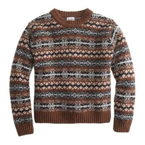 Harley for J Crew Fair Isle Sweater